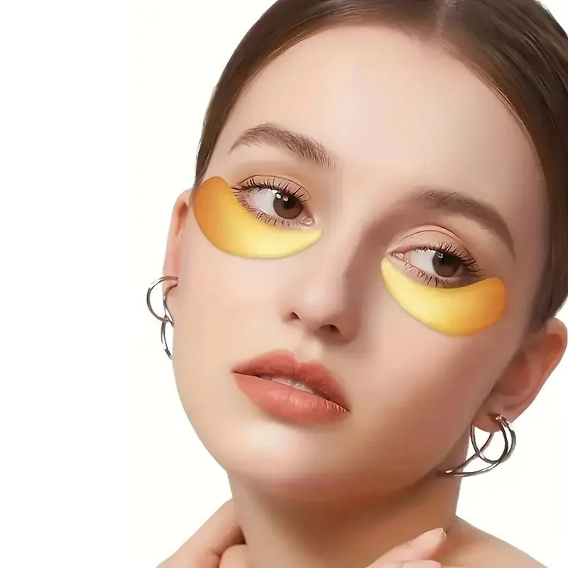 ✨ 24K Gold Collagen Eye Mask – Anti-Dark Circles, Anti-Wrinkle, Hydrating Patches