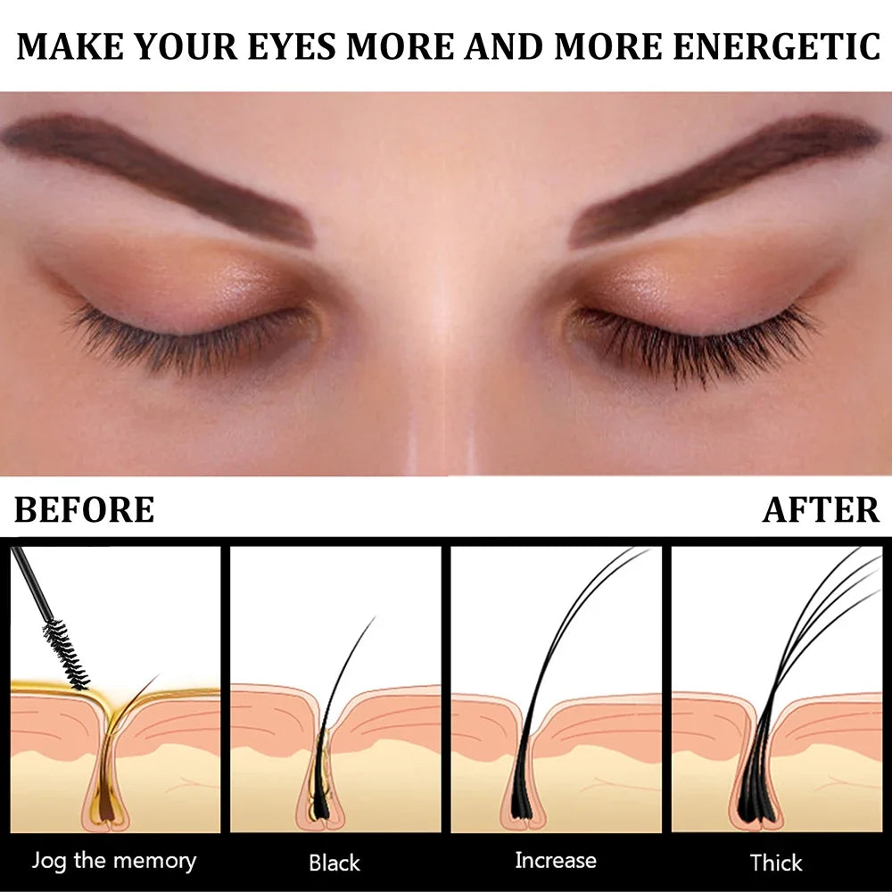 Seven Days Eyelash Fast Growth Serum Longer Thicker Eyebrows Eyelash Lift Thicken Eyelashes Natural Eyelashes Enhancer New