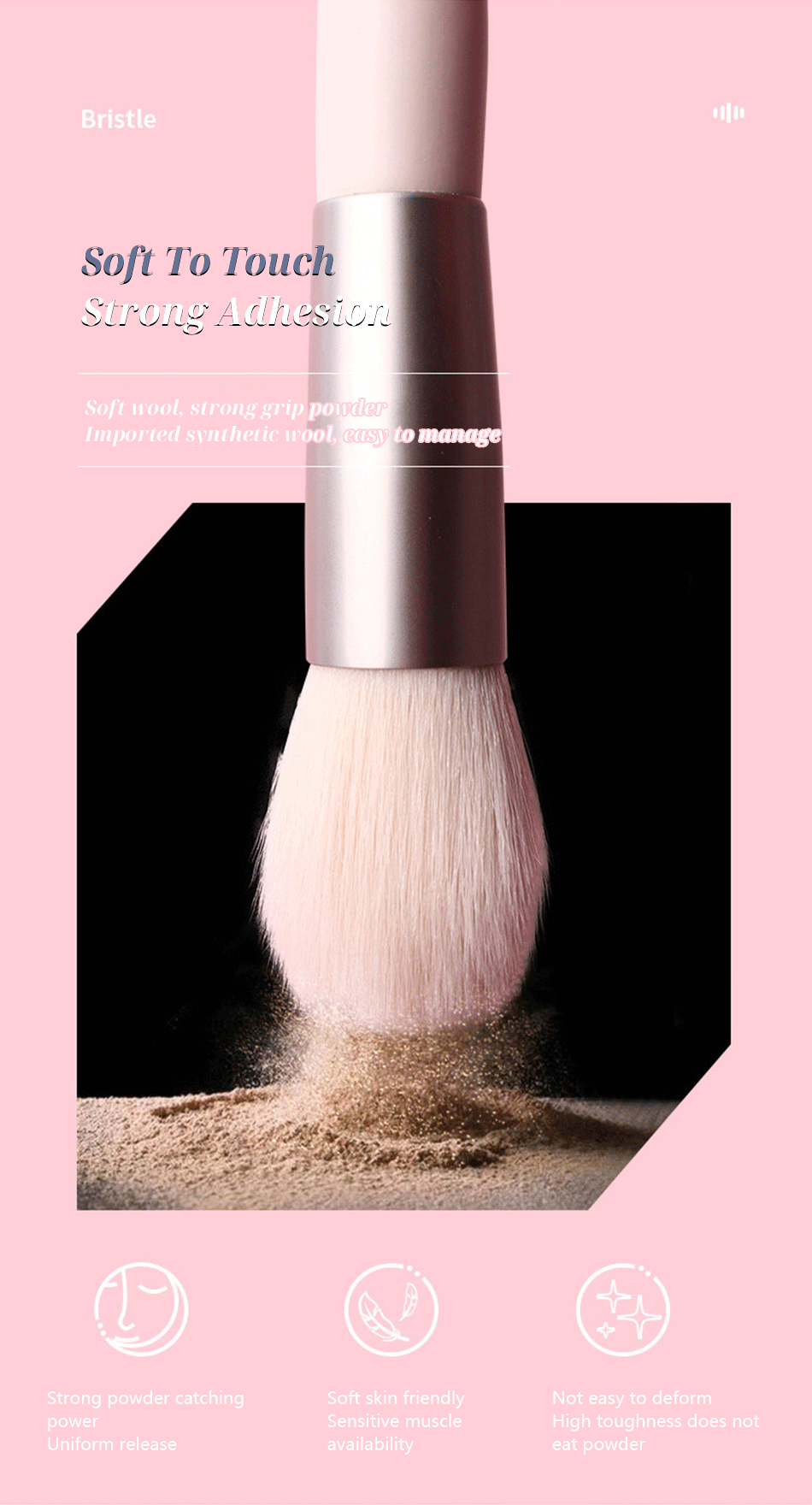 8pcs Travel Women Unicorn Makeup Brushes Set Portable Soft Concealer Beauty Foundation Eye Shadow Tool Eyelash Brush With Bag