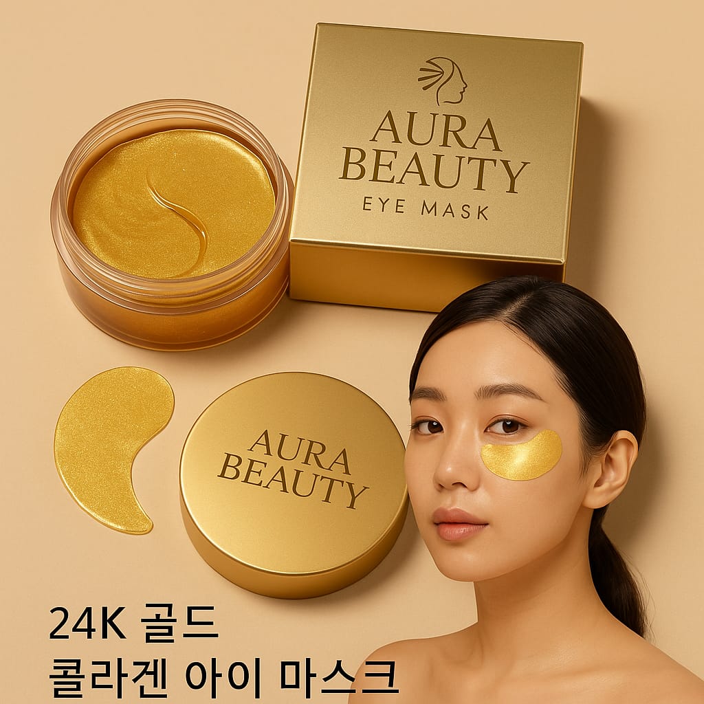 ✨ 24K Gold Collagen Eye Mask – Anti-Dark Circles, Anti-Wrinkle, Hydrating Patches