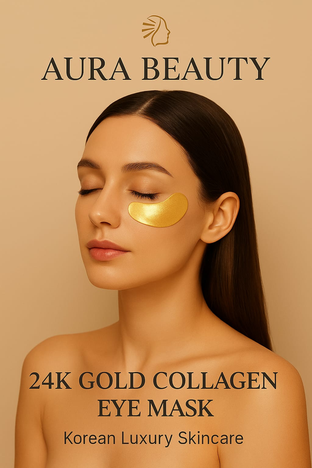 ✨ 24K Gold Collagen Eye Mask – Anti-Dark Circles, Anti-Wrinkle, Hydrating Patches