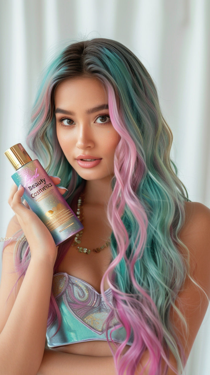 Mermaid Hair Coloring Shampoo