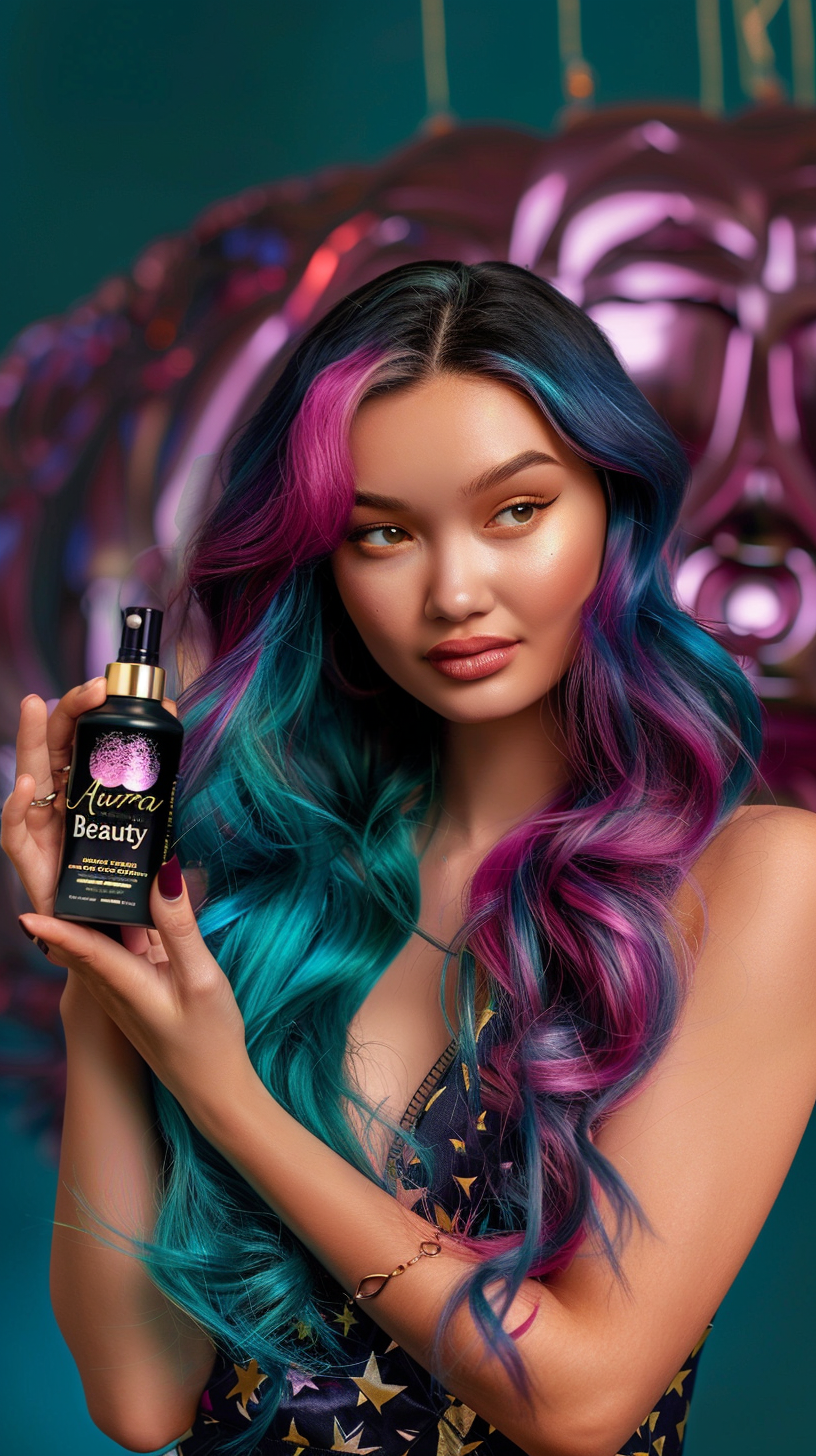 Mermaid Hair Coloring Shampoo
