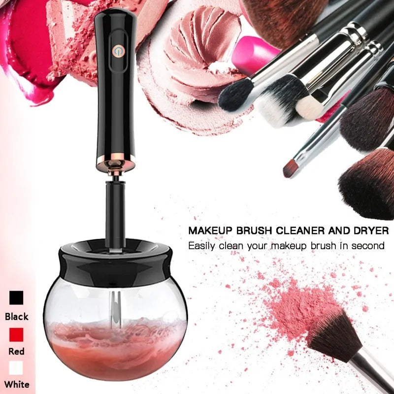Aura Electric Makeup Brush Cleaner – Fast Drying & Rechargeable