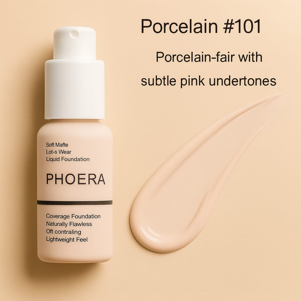 PHOERA Soft Matte Long-Wear Foundation – Aura Beauty