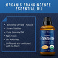 Pure Frankincense Essential Oil for Aromatherapy & Skin - 30ml - aura beauty cosmetics