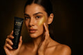 Aura Beauty 24K Gold Sakura Peeling Face Mask – Firming, Brightening & Blackhead Removal - aura beauty cosmetics