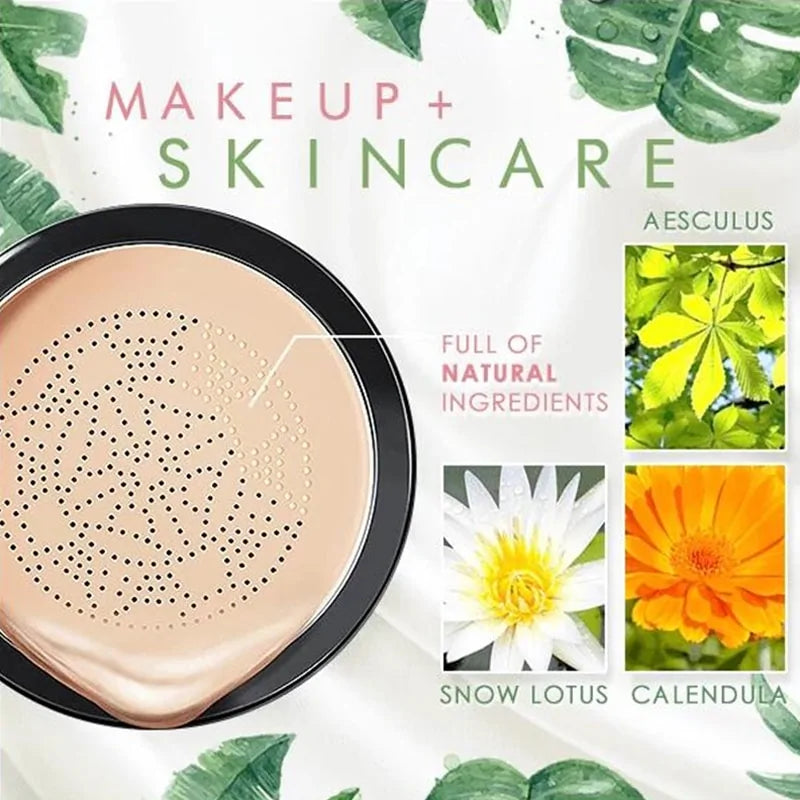 Mushroom Head CC Cream: Moisturizing & Brightening BB Foundation - aura beauty cosmetics