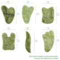Gua Sha Massager Kit Natural Jade Face Care - Aura Beauty - aura beauty cosmetics