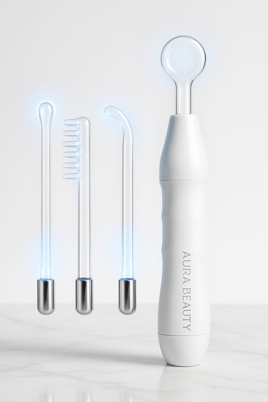 High-Frequency Facial Wand | Clear Skin & Glow - Aura Beauty Cosmetics - aura beauty cosmetics