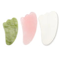 Rose Quartz Gua Sha Facial Massager - Natural Jade | Aura Beauty - aura beauty cosmetics