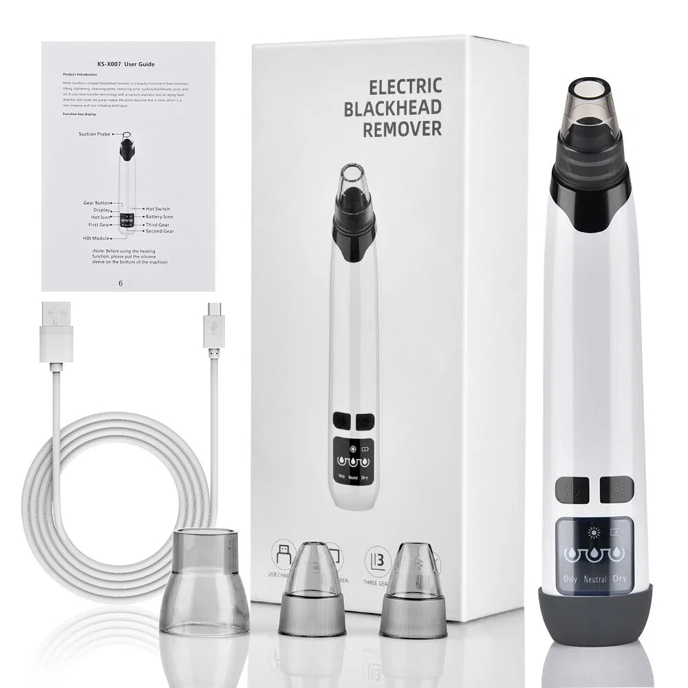 Aura Beauty Blackhead Remover Tool - Deep Pore Cleansing & Extraction - aura beauty cosmetics