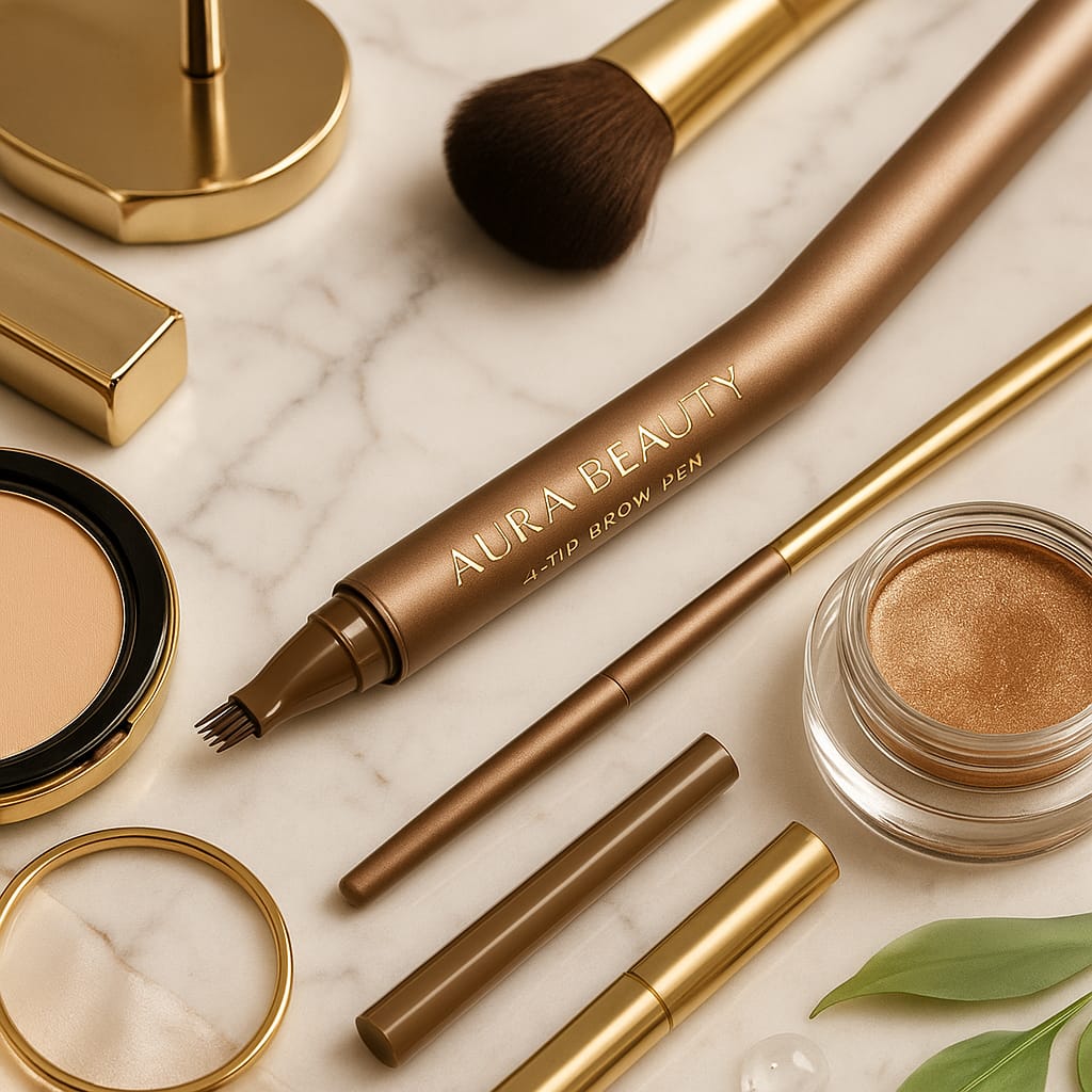 Microblading Eyebrow Pen: Natural Brows | Aura Beauty Cosmetics - aura beauty cosmetics