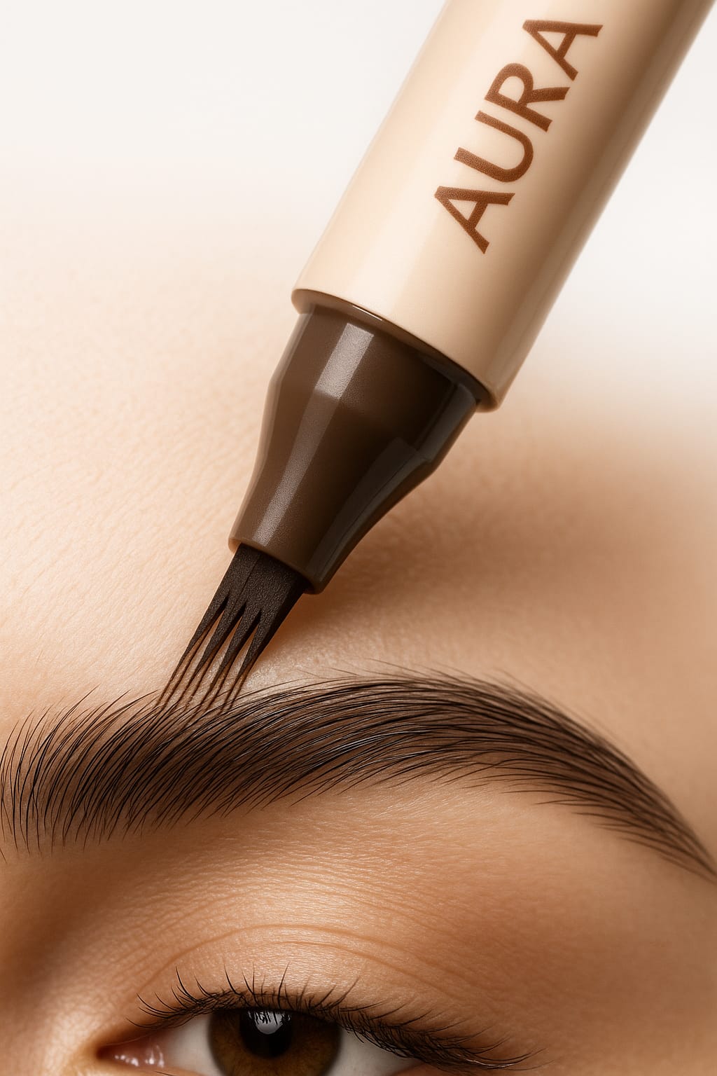 Microblading Eyebrow Pen: Natural Brows | Aura Beauty Cosmetics - aura beauty cosmetics