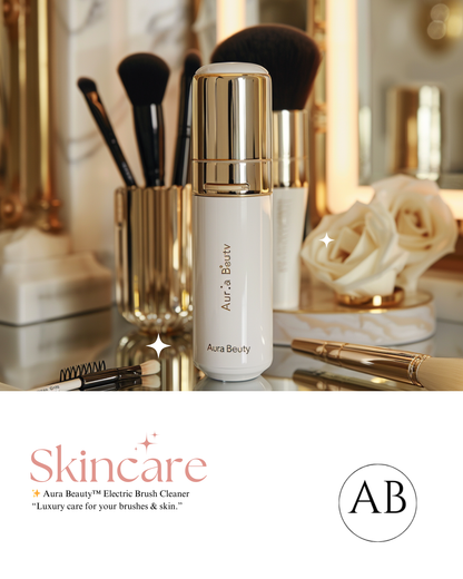 Aura Electric Makeup Brush Cleaner – Fast Drying & Rechargeable