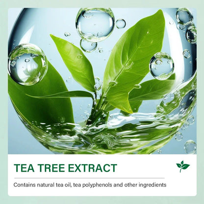Tea Tree Acne Removal Facial Serum Anti Acne Pimples Remover Black head Pores Shrinking Essential Oil Control Smooth Skin Care