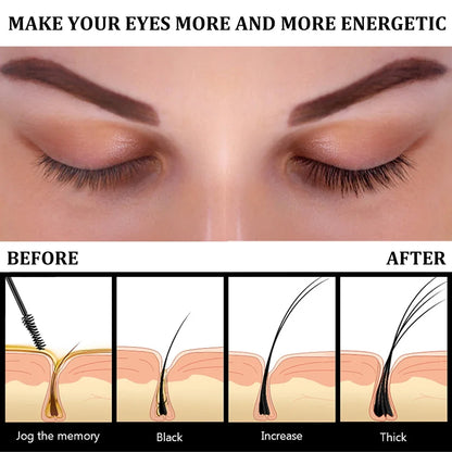 Seven Days Eyelash Fast Growth Serum Longer Thicker Eyebrows Eyelash Lift Thicken Eyelashes Natural Eyelashes Enhancer New