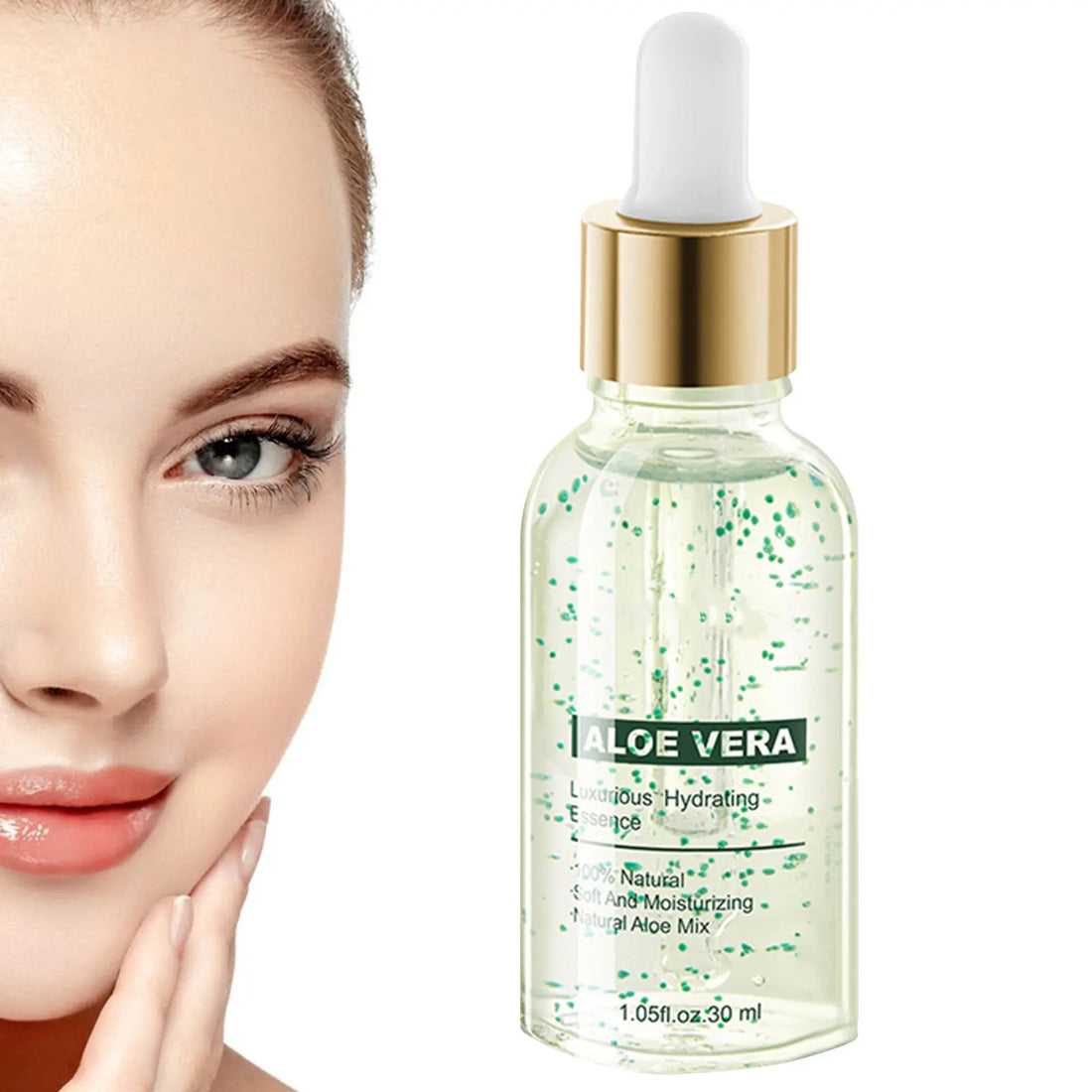 Organic Aloe Vera Gel 30ml – Hydrating Essence for Face & Skin | Aura Beauty - aura beauty cosmetics