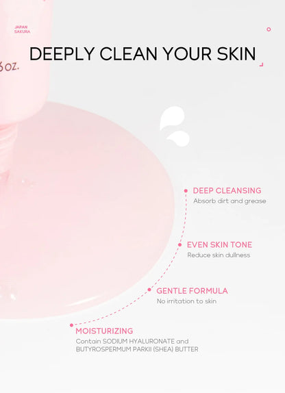 LAIKOU 24K Gold Sakura Peeling Face Mask Firming Brightening Blackhead Removal Facial Tear Off Mask Skin Care Products