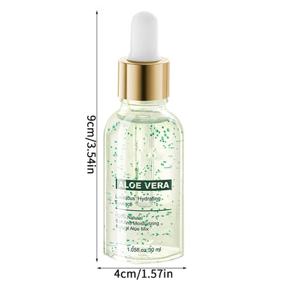 Organic Aloe Vera Gel 30ML Aloe Vera Luxurious Moisturizing Essence Aloe Vera Hydrating Serums Infuses Skin With Moisture And