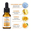 Vitamin C Serum for Face with Hyaluronic Acid – Lightening, Anti-Aging & Sun Protection - aura beauty cosmetics