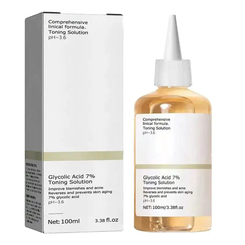 Glycolic Acid 7% Face Toner - Exfoliating & Brightening | Aura Beauty - aura beauty cosmetics