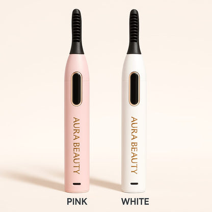 Aura Beauty Heated Eyelash Curler – Effortless Lift & Long-Lasting Curl"