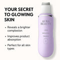 Aura Beauty Ultrasonic Skin Scrubber | Deep Cleanse & Exfoliate - aura beauty cosmetics