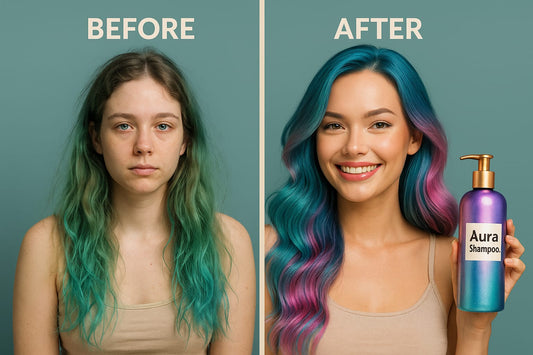 Mermaid Hair Coloring Shampoo