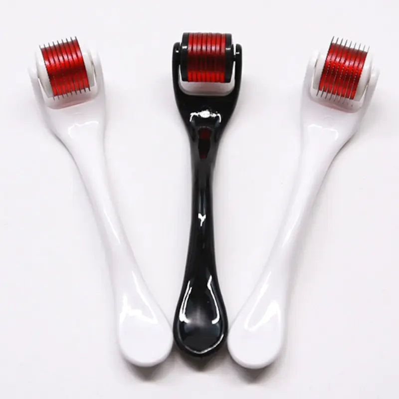 Aura Beauty Microneedle Derma Roller for Face & Skin | 0.25mm Black - aura beauty cosmetics
