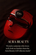 At‑home red LED facial mask