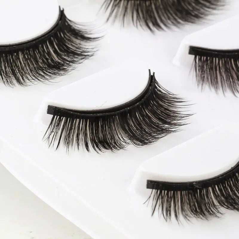 Magnetic Eyelashes 3D Mink - Reusable, Natural Look | Aura Beauty - aura beauty cosmetics