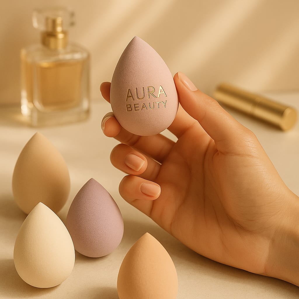 Makeup Blender Sponge – Flawless Face & Seamless Blending | Aura Beauty