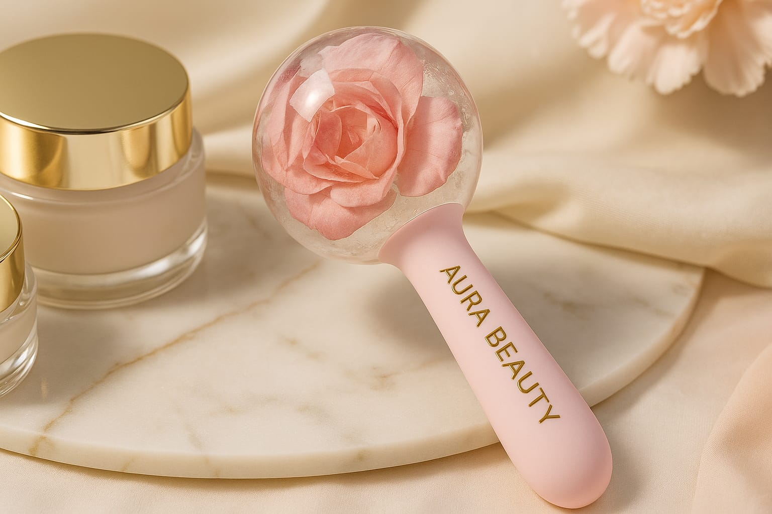 Face Ice Roller for Skincare & Massage | Reduce Puffiness - Aura Beauty - aura beauty cosmetics