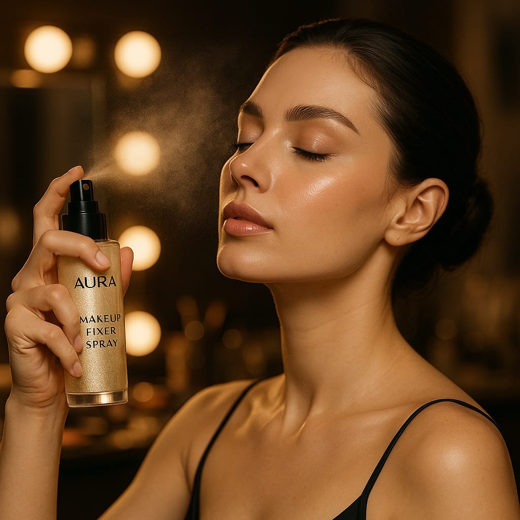 Moisturizing Makeup Fixer Spray - Hydrating Setting Spray | Aura Beauty