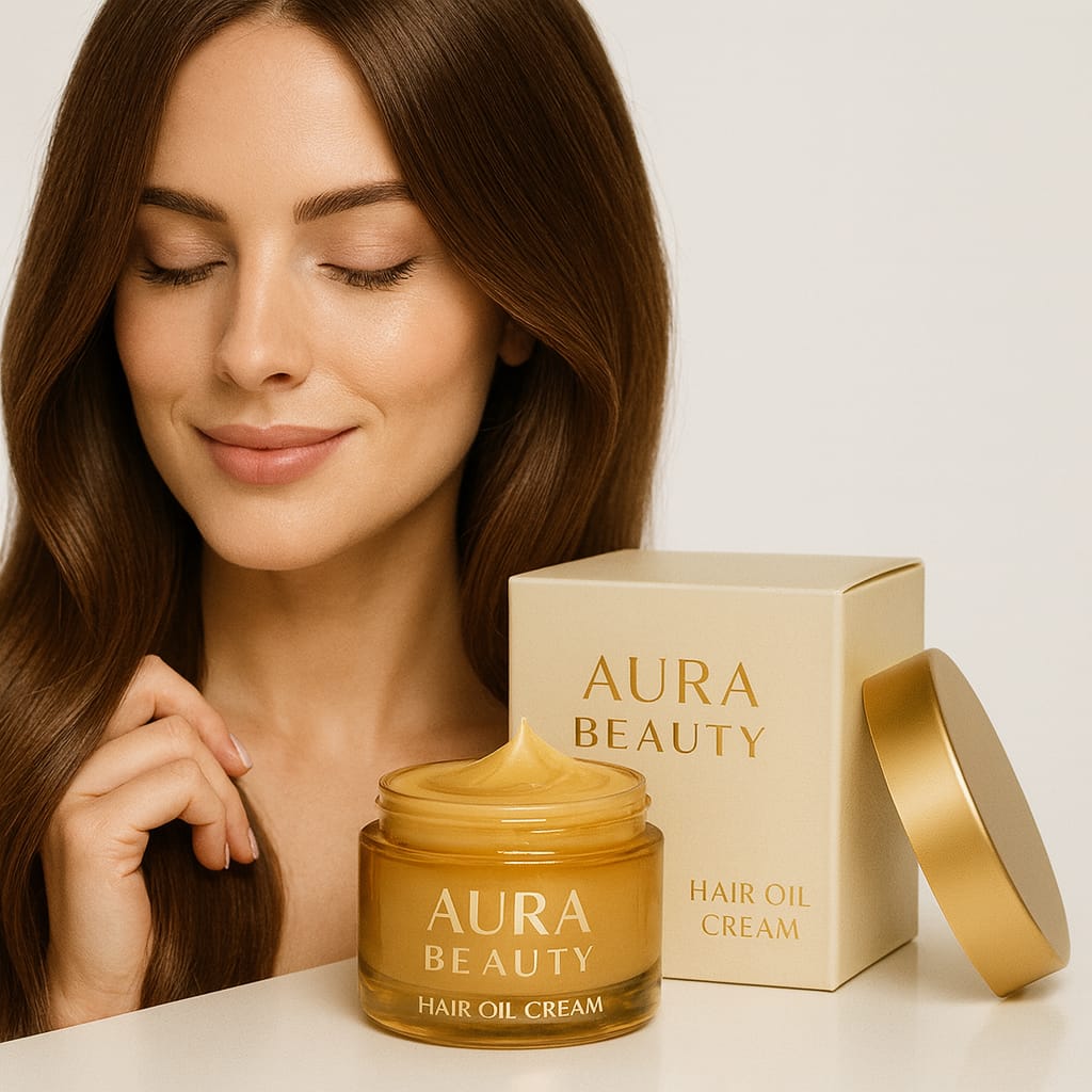 Hair Oil Cream – Growth, Shine & Repair for All Hair Types-Aura Beauty