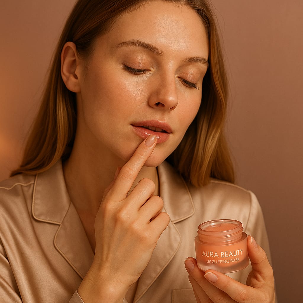 Korean Lip Sleeping Mask – Deep Hydration & Overnight Repair | Aura Beauty