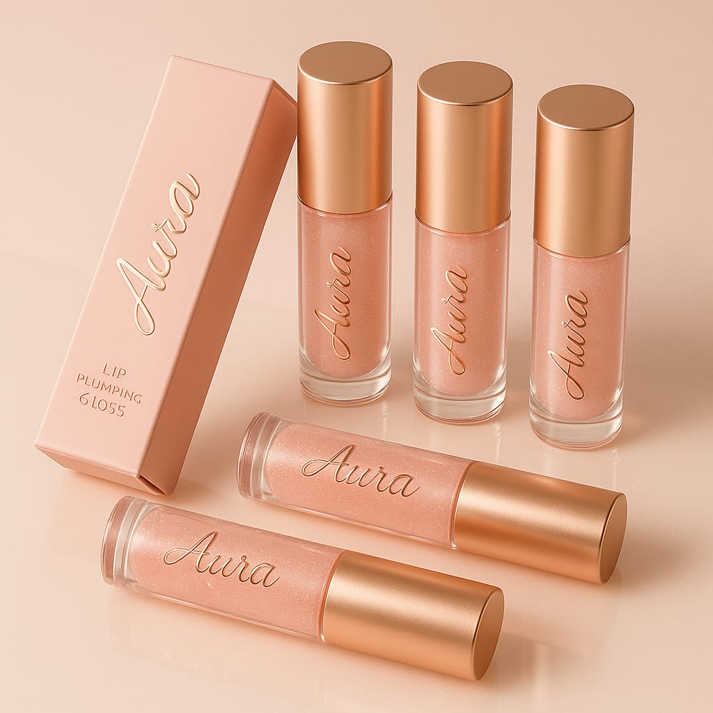 Lip Plumping Gloss Mirror – Fuller, Glossy Lips | Aura Beauty