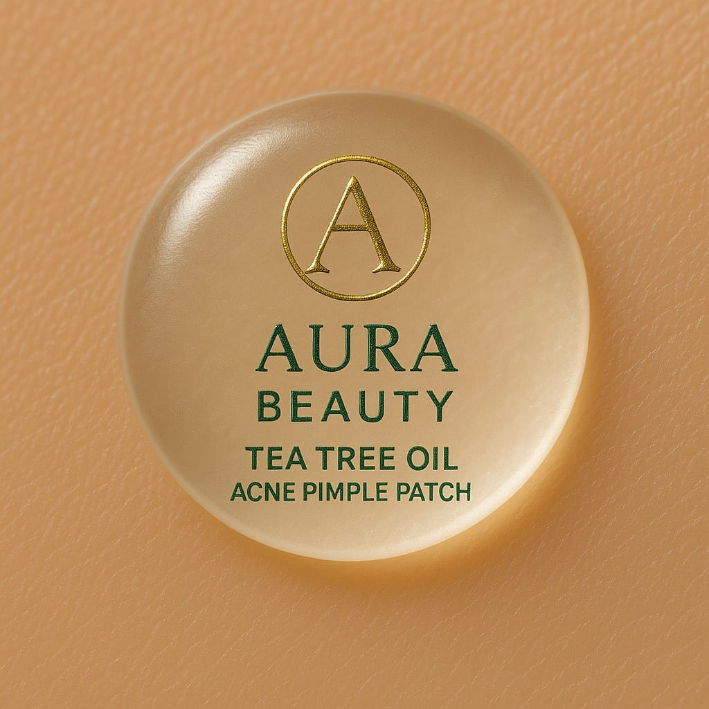 Tea Tree Oil Acne Pimple Patches (144 pcs) – Hydrocolloid Blemish Treatment | Aura Beauty