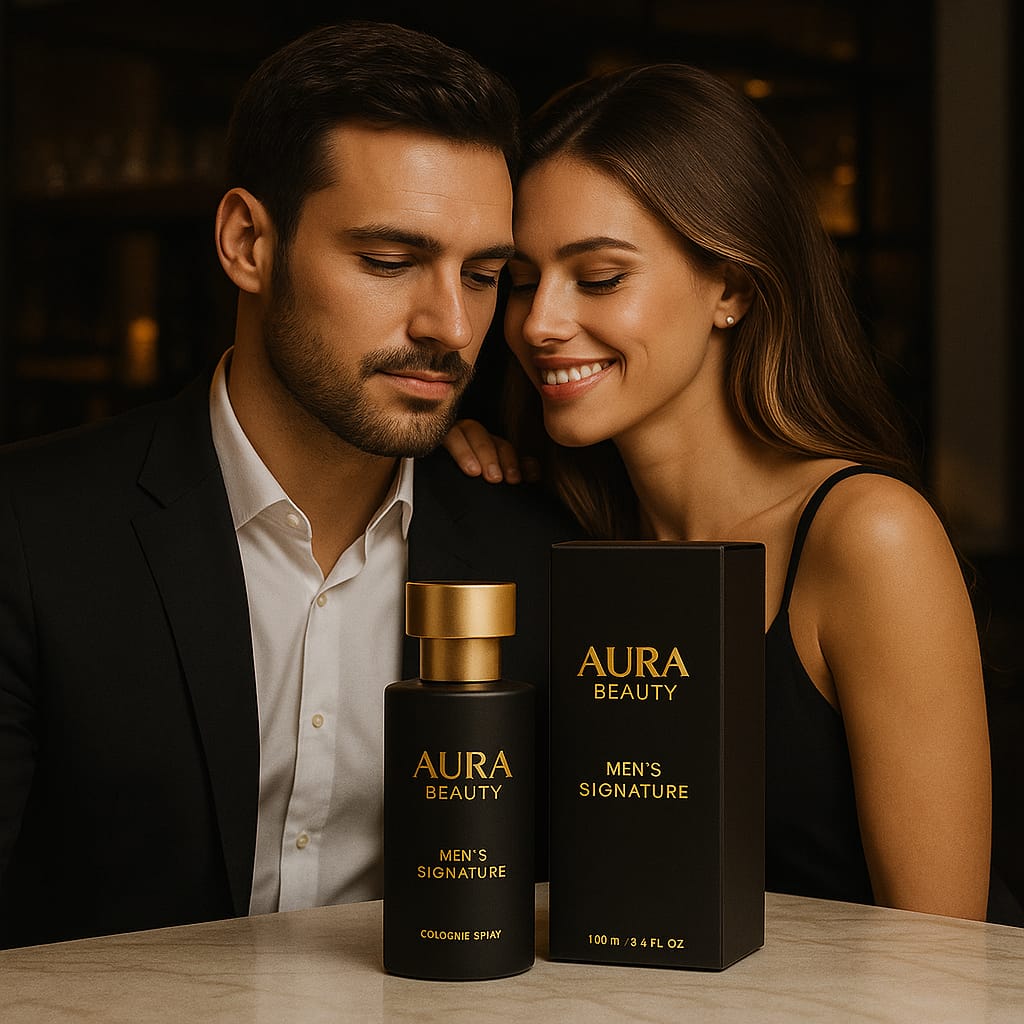 Men’s Signature Cologne Spray – Bold & Timeless Scent - Aura Beauty