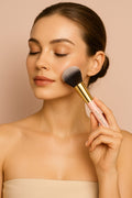 5pcs Makeup Brush Set: Pro Beauty Tools for Flawless Korean Makeup - aura beauty cosmetics