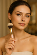 5pcs Makeup Brush Set: Pro Beauty Tools for Flawless Korean Makeup - aura beauty cosmetics