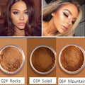 Oil-Control Loose Powder for Dark Skin Tones | Aura Beauty - aura beauty cosmetics