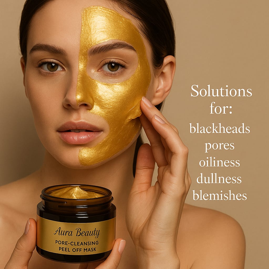 Pore-Cleansing Blackhead Removal Peel-Off Mask – Aura Beauty