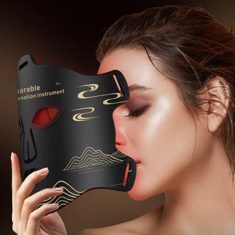 Red LED Light Therapy Mask for Face – Anti-Aging | Aura Beauty - aura beauty cosmetics
