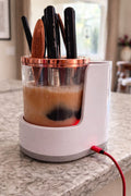 Electric makeup brush cleaner machine