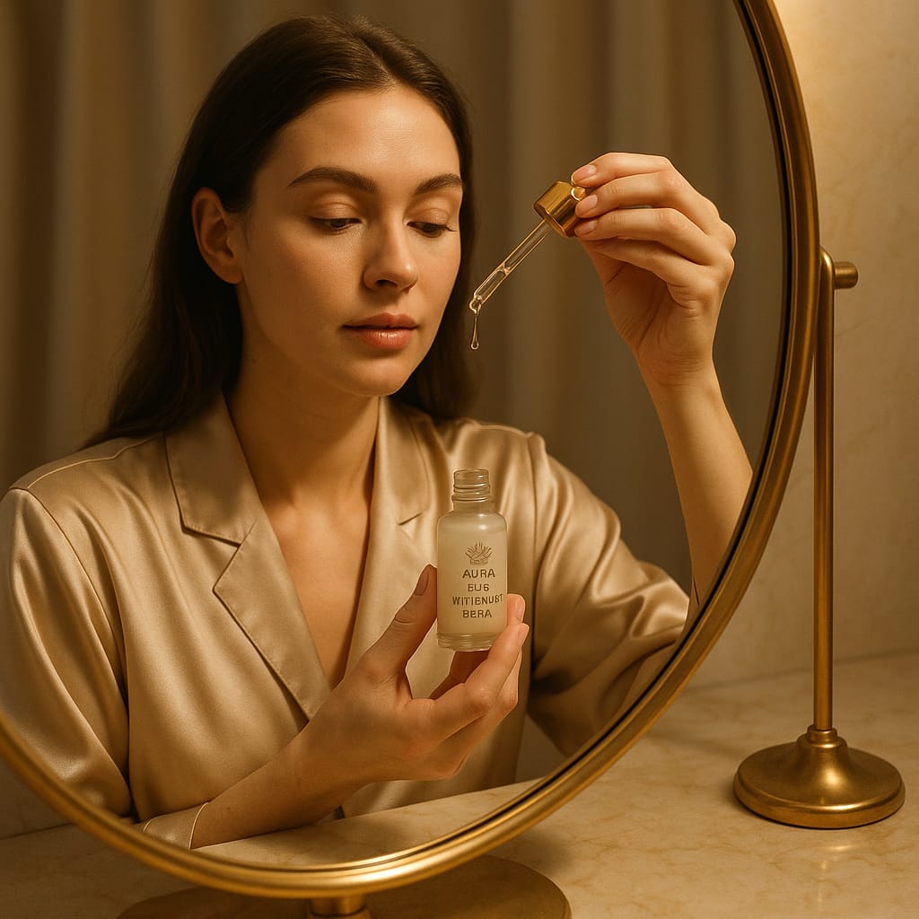 Rice Whitening Serum – Anti-Aging, Brightening & Moisturizing Formula | Aura Beauty