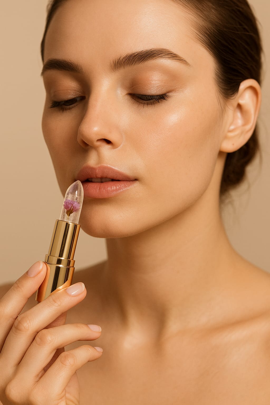 Clear Magic Flower Lipstick pH-Changing & Hydrating | Aura Beauty - aura beauty cosmetics