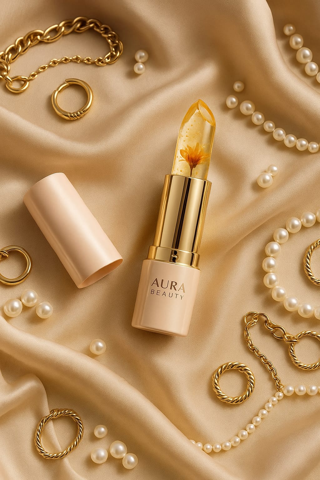 Clear Magic Flower Lipstick pH-Changing & Hydrating | Aura Beauty - aura beauty cosmetics