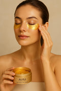 24K Gold Collagen Eye Mask – Dark Circles, Puffiness & Fine Lines - aura beauty cosmetics